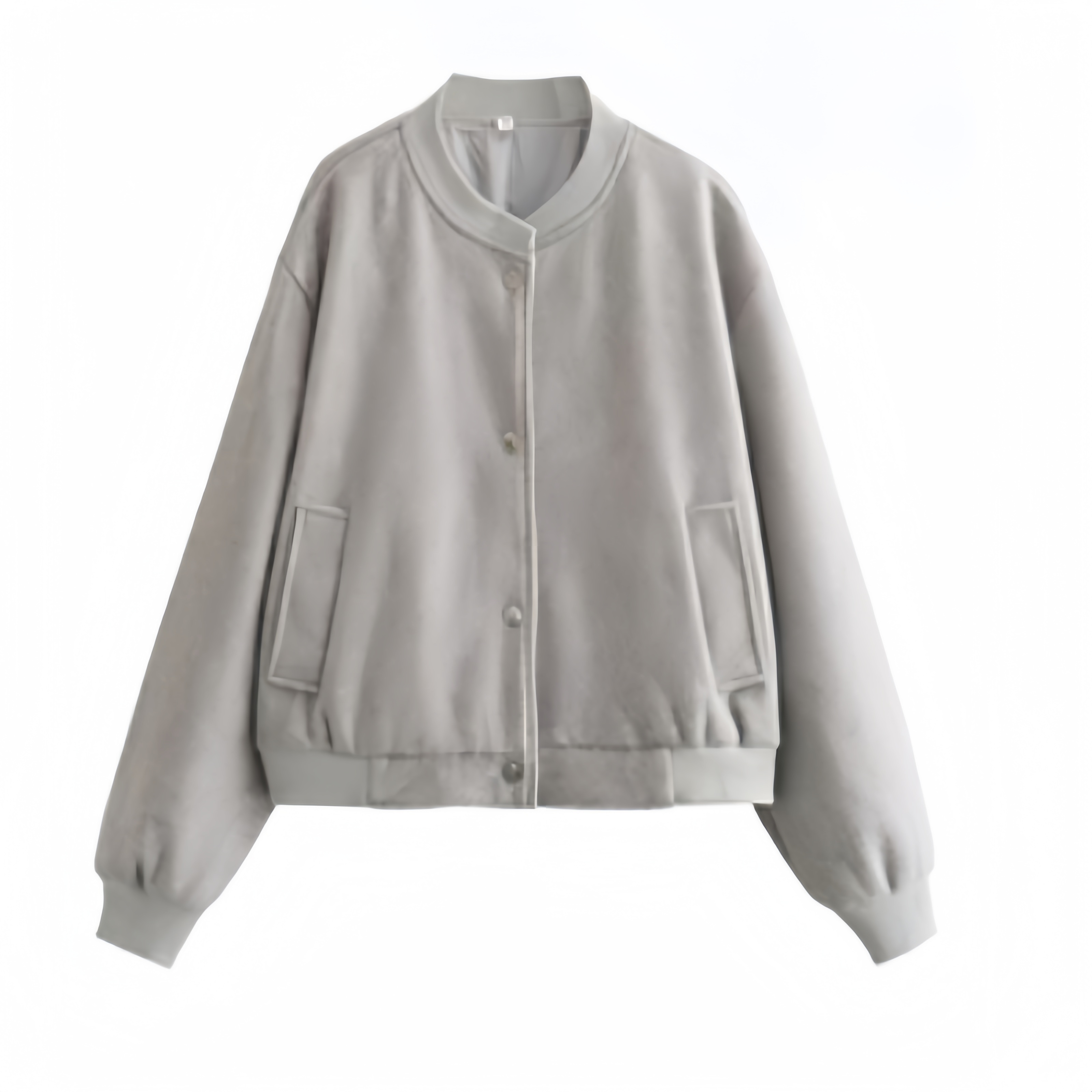 Fashion Women's casual long sleeve soft Stand collar short pilot jacket Casual Jacket for women Outwear WT58