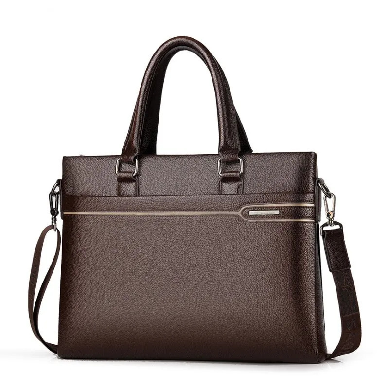 Quality Mens Casual briefcase Business messenger handbag Mens bag sac a main pour hommes 250317