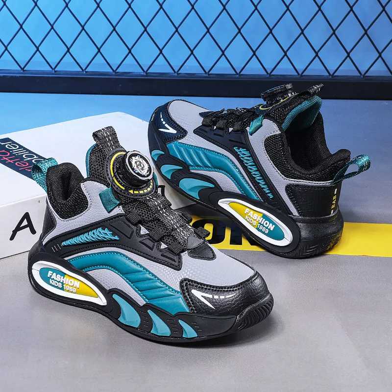 New Arrival Children Shoes Girls Boys Fashion Sneakers Comfortable Kids Sports Shoes Breathable Casual Leather Outdoor Shoe W250318