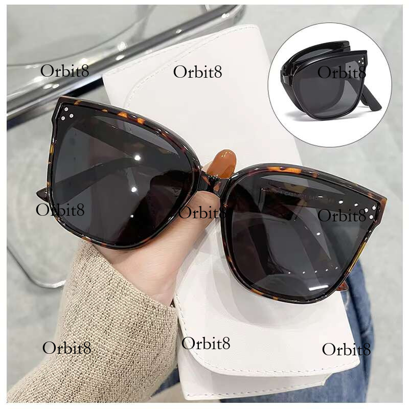 VisualMate Hot Sale Fashionable Popular Designer Classic Cat Eye Sunglass Frame Folding Glasses for Woman