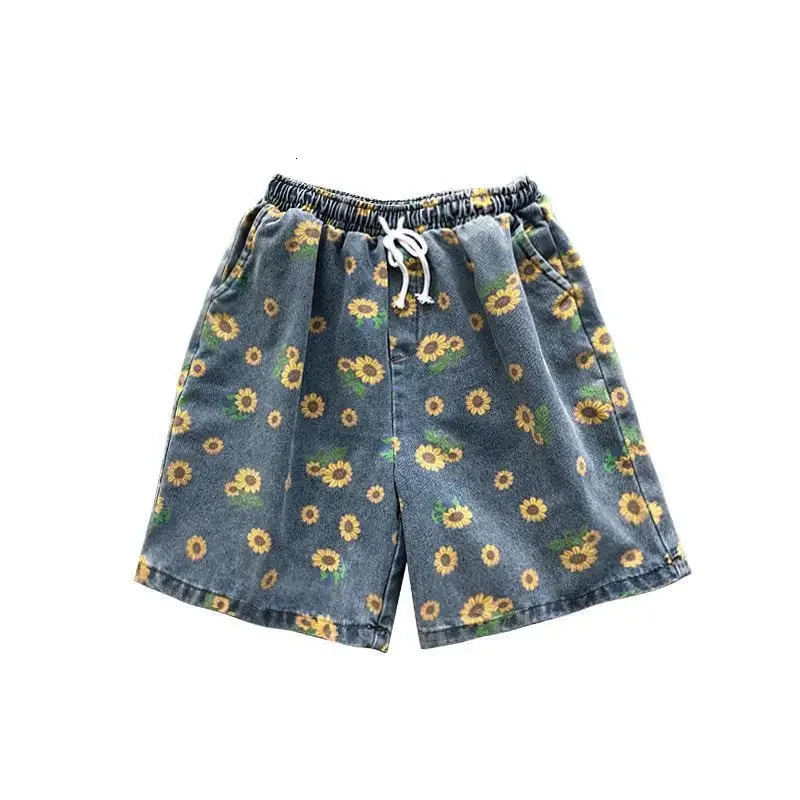 Mens casual jeans shorts fashionable loose suitable for the beach summer coat arrival in Chinese Mainland 250317