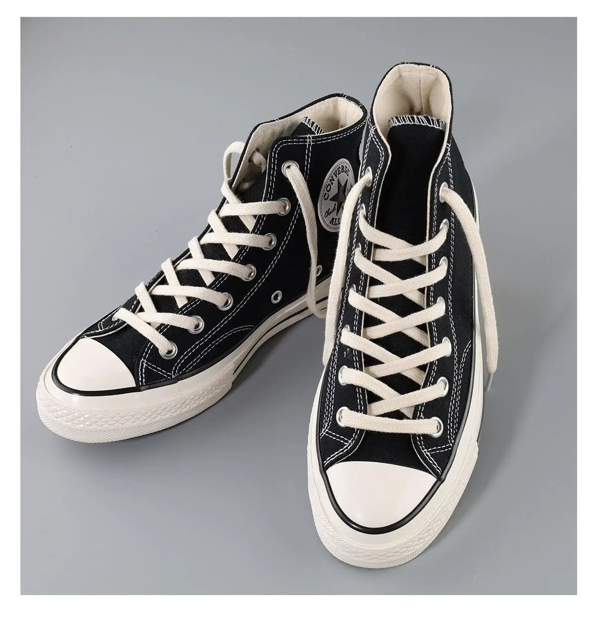 1Pair Cotton Flat Shoelaces Sneakers Canvas Shoe lace Men Shoelace White Black Beige Classic Laces for Shoes Strings 250318