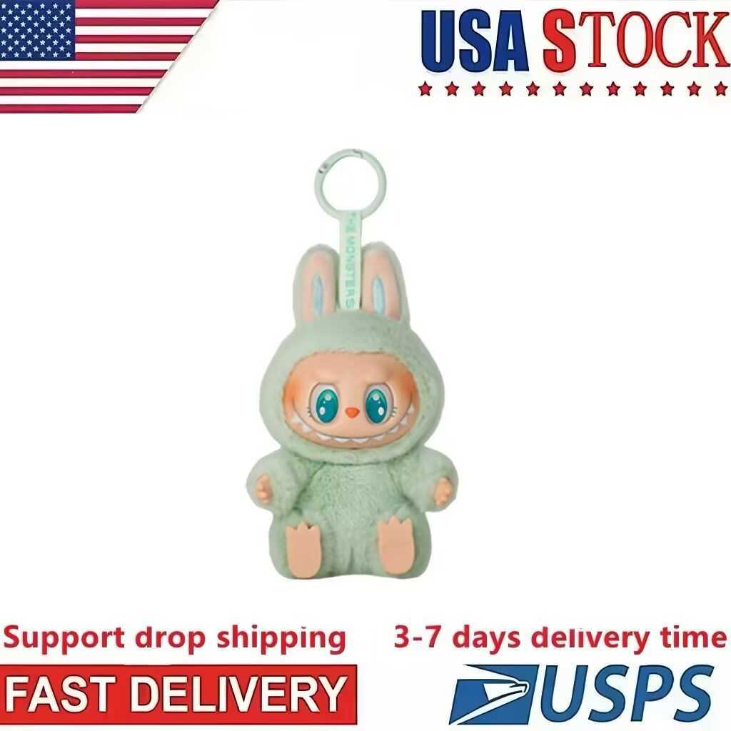 3-7 days deliveryLindo monstruo rplica llavero juguetes gran oferta figura de Anime La bubu tiene asiento serie mueco colgante de felpa modeloC250318