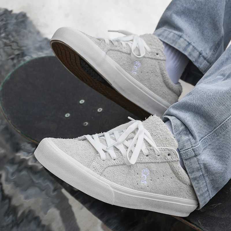 joiints Beige Hairy Suede White Sneakers Unisex Classic Shoes Men Lightweight Mens Tennis for Scooter BMX Walking Shoes Y250318