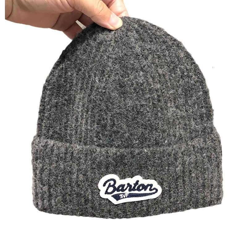 Women's Autumn/Winter Letter Warm Korean Edition Face Small Cold Ear Protection Knitted Hat Trendy