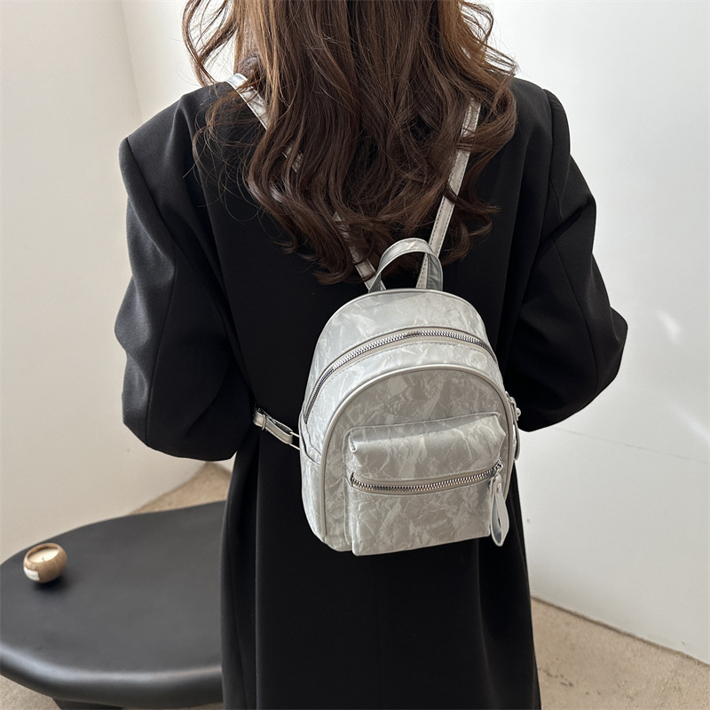 2025 New Female Fashion Designer Casual Bag Mini Multi Functional Backpack Travel Backpack Outdoor Leisure Storage Bag