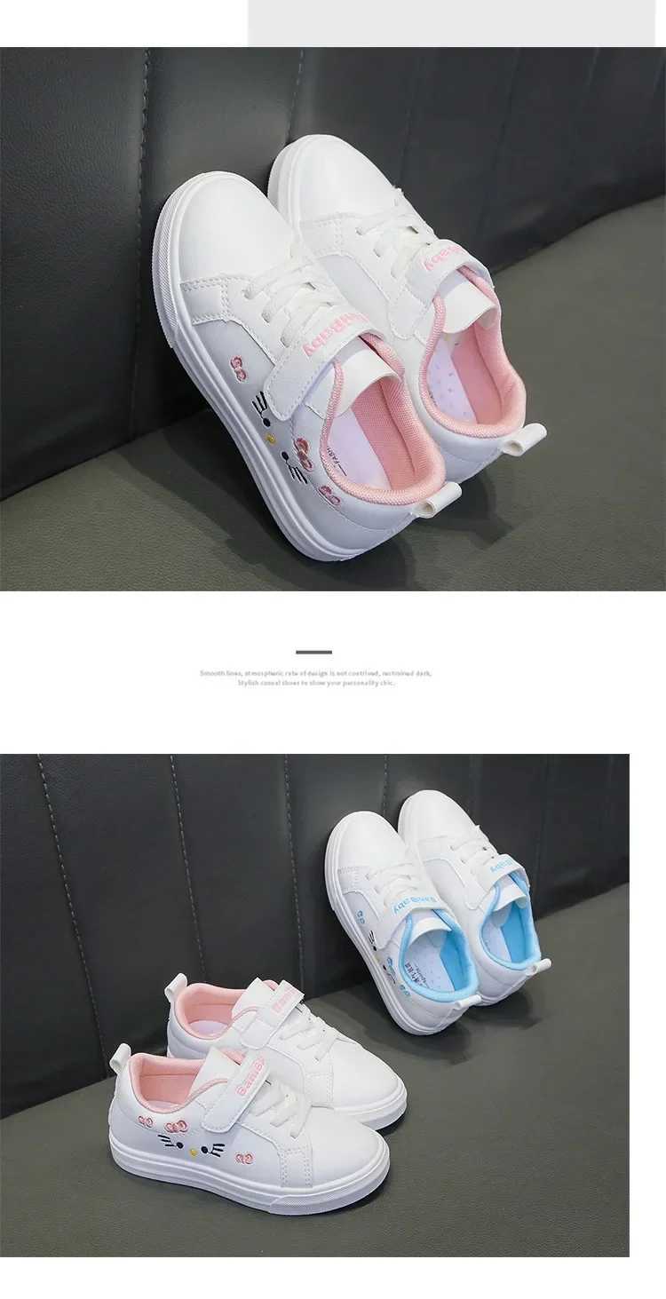 Girls fashionable anti slip sports shoes purple new casual shoes student running shoes childrens girls breathable outdoor shoes W250318