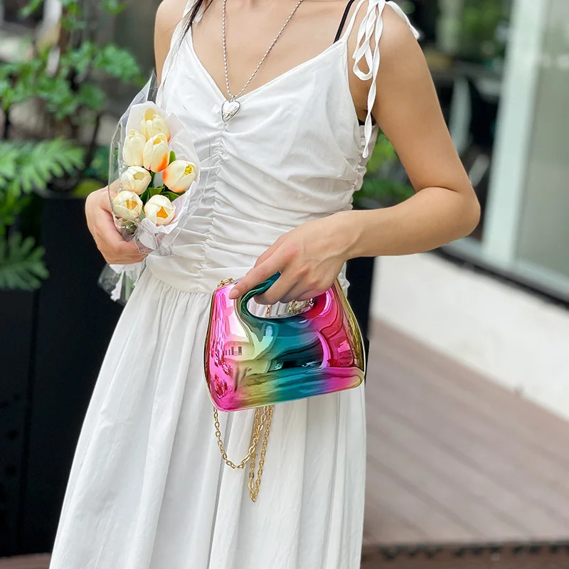 MOODS Women Evening Clutch Bags PURses And Handbags Acrylic Chain Shoulder Bag For Wedding Dinner ParTY 250318