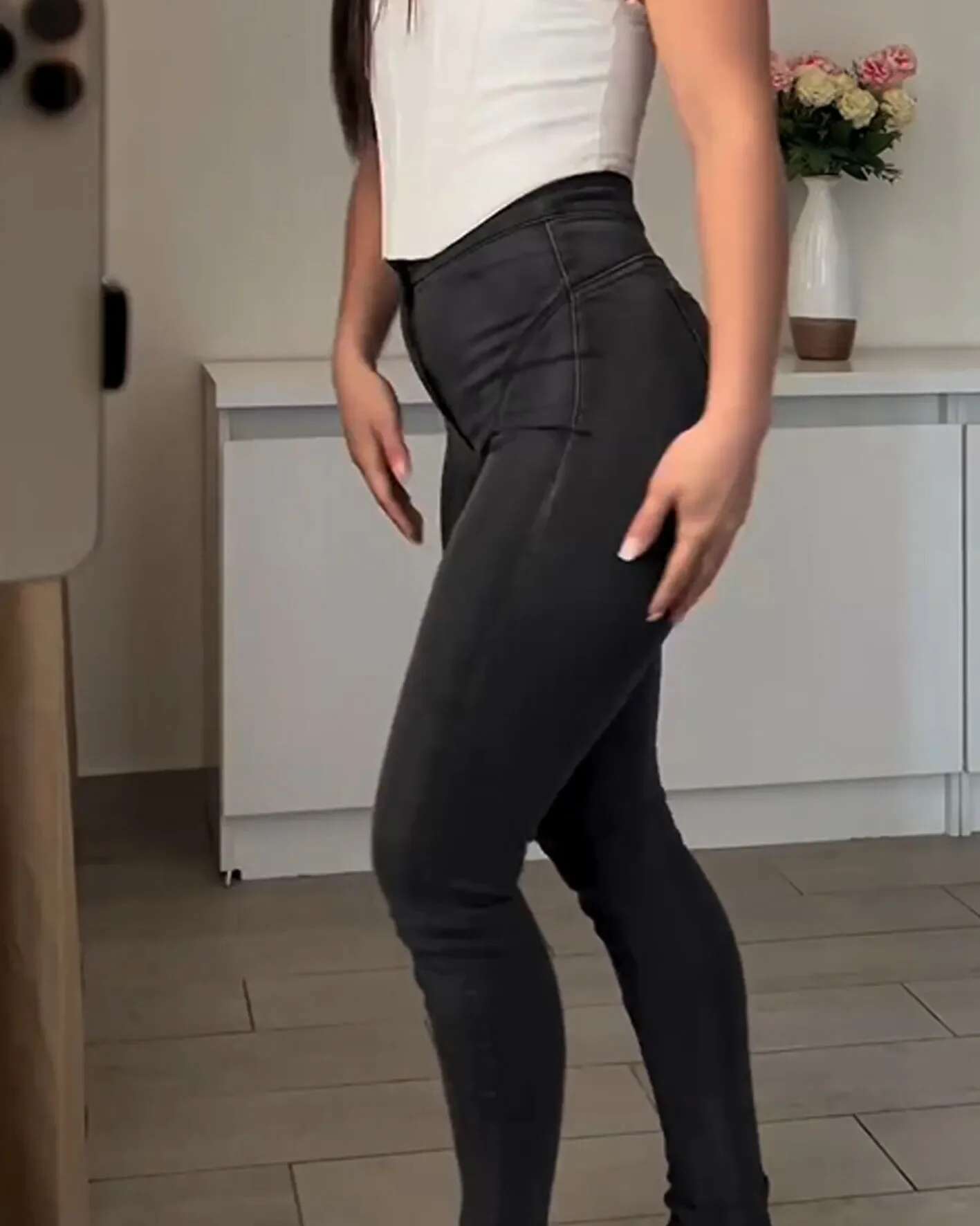 Women Butt Lift Sexy Skinny Jeans Stretch Denim Pants Bottom Straight Mid Waist