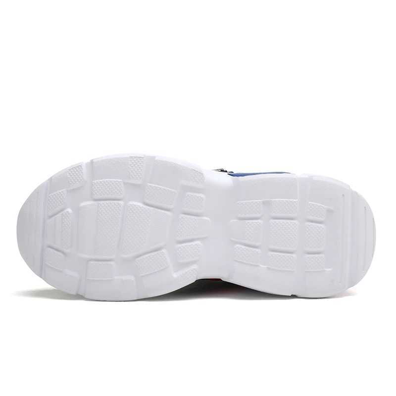 Outdoor childrens running shoes sports shoes childrens winter warm sports shoes waterproof leather girls casual hiking shoes school W250318