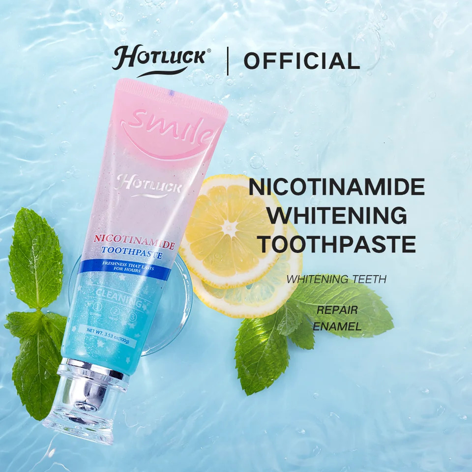 luck Niacinamide Toothpaste Niacinamide Toothpaste Niacinamide Enhanced Toothpaste Triple Niacinamide 250313