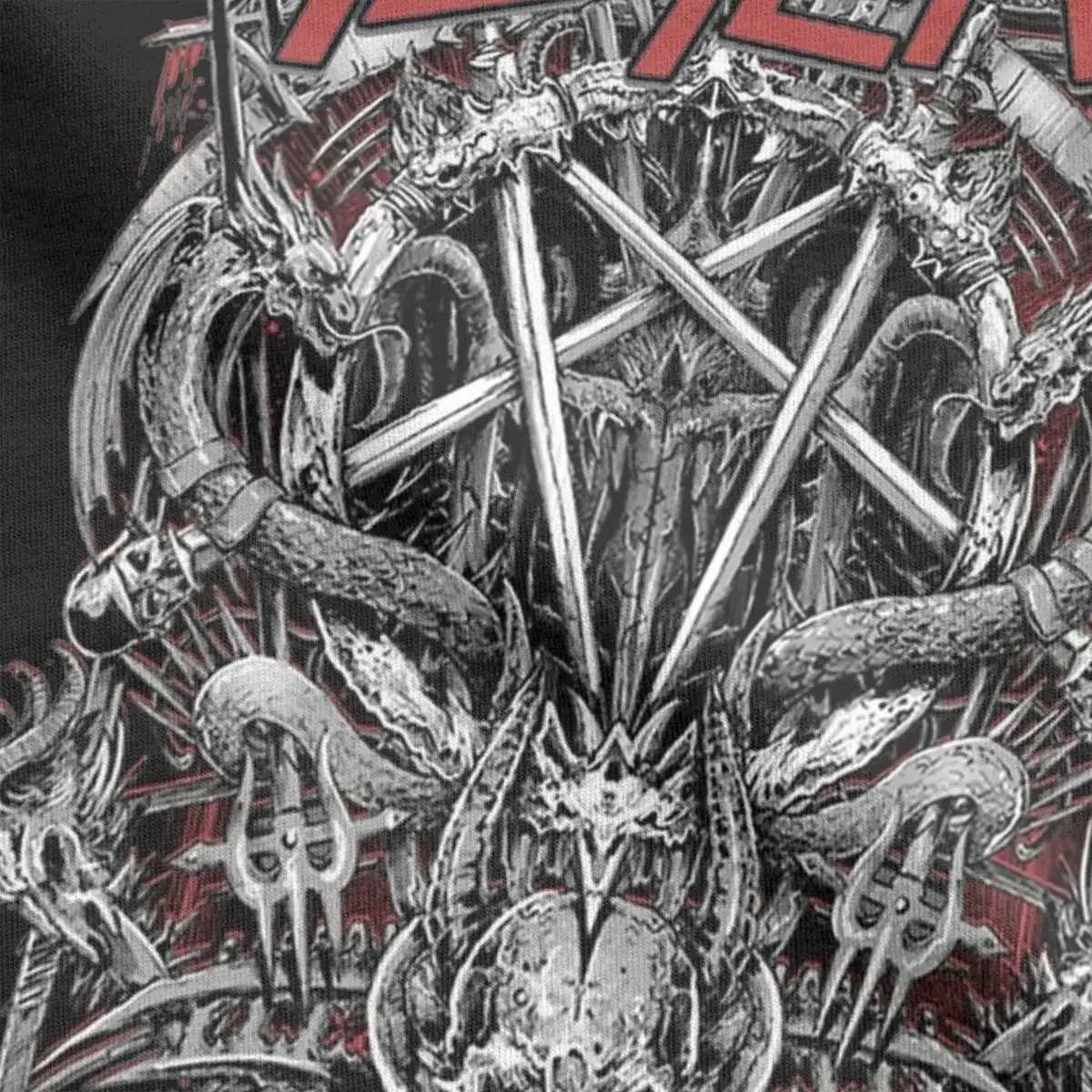 Summer retro 1980s metal band killer garbage metal T-shirt mens O-neck cotton anime T-shirt short sleeved T-shirtT250318