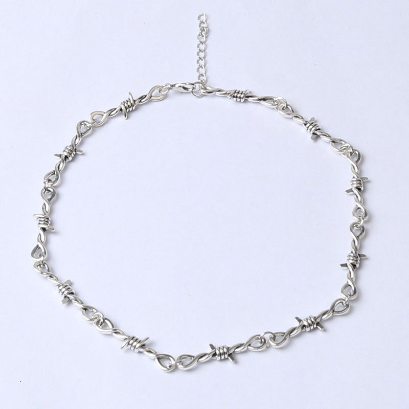 Instagram Trend Brand Thorn Thorn Necklace Unisex Cool Hip Hop Gothic Punk Choker Accessories