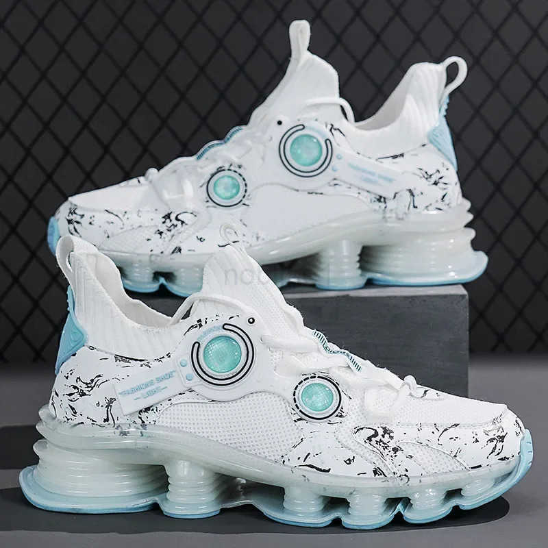 YRZL Men Sneakers Tenis Luxury Designer Shoes Mens High Quality Platform Sneakers Fi Blade Loafers Running Shoes for Men Z250318