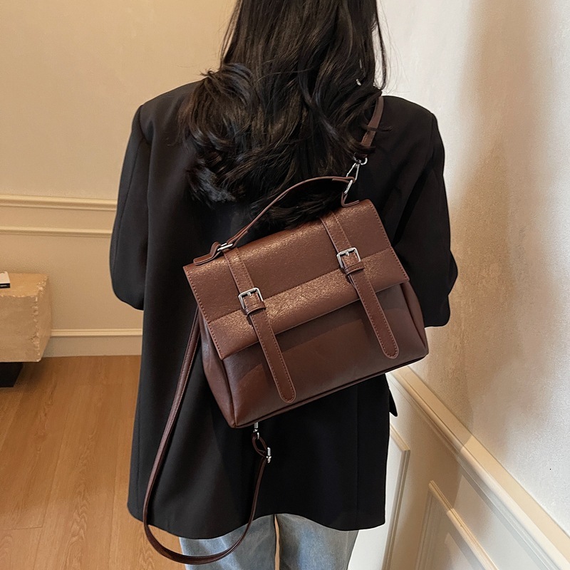 Women S High End Handbag New Trendy Large Capacity Official British Casual Backpack Small Shoulder Bags