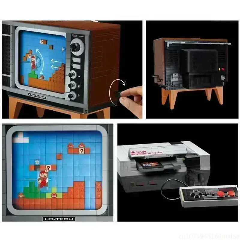 2646PCS Nintendo Entertainment System Model Building Blocks with 1 Digital Assembly Block Toy Children Adult GiftXJ250318
