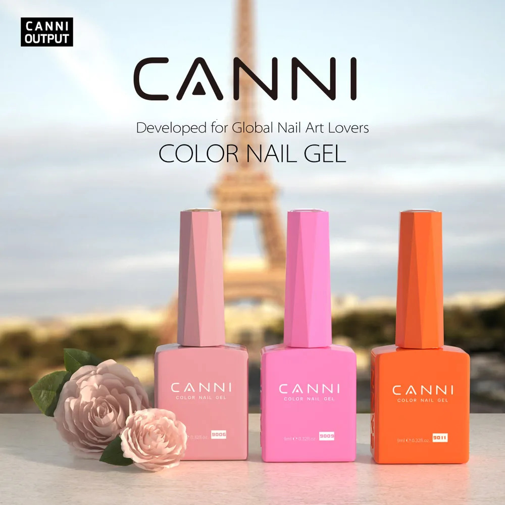 Venalisa CANNI HEMA FREE Nail Gel Polish 9ml Soak Off UV LED Gel Varnish Full Coverage Super Texture Gorgeous Nail Manicure 250314