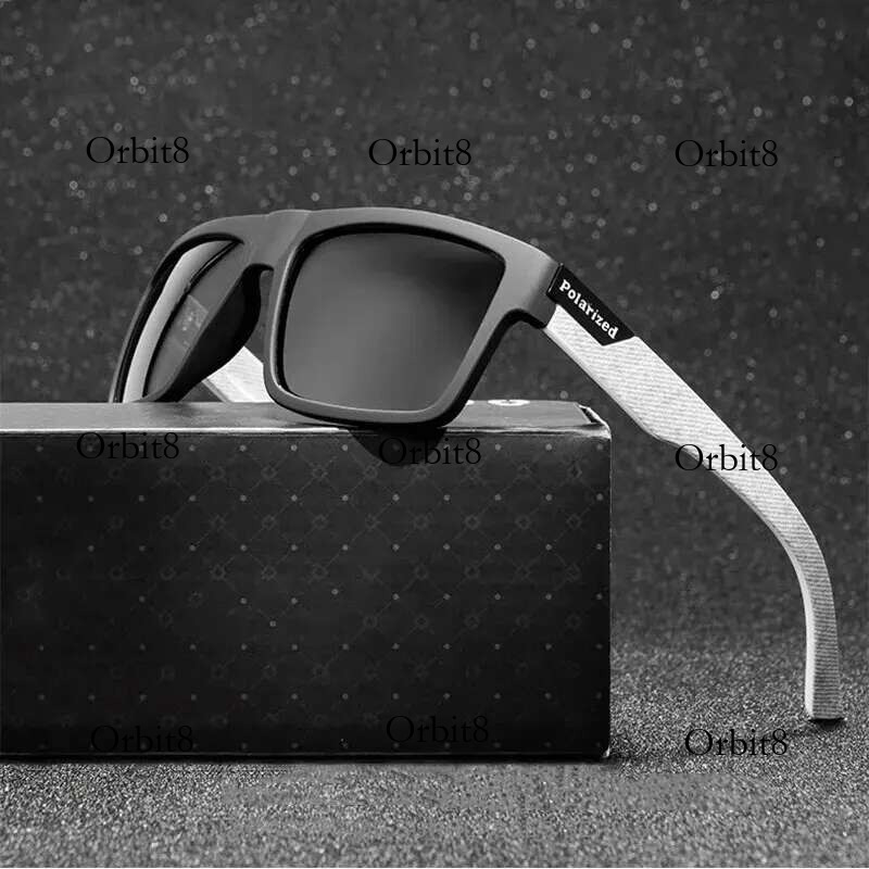 Polarized Sunglasses Fashion Square Male Sun Glasses Vintage Driving Fishing Eyeglasses Sport Shades UV