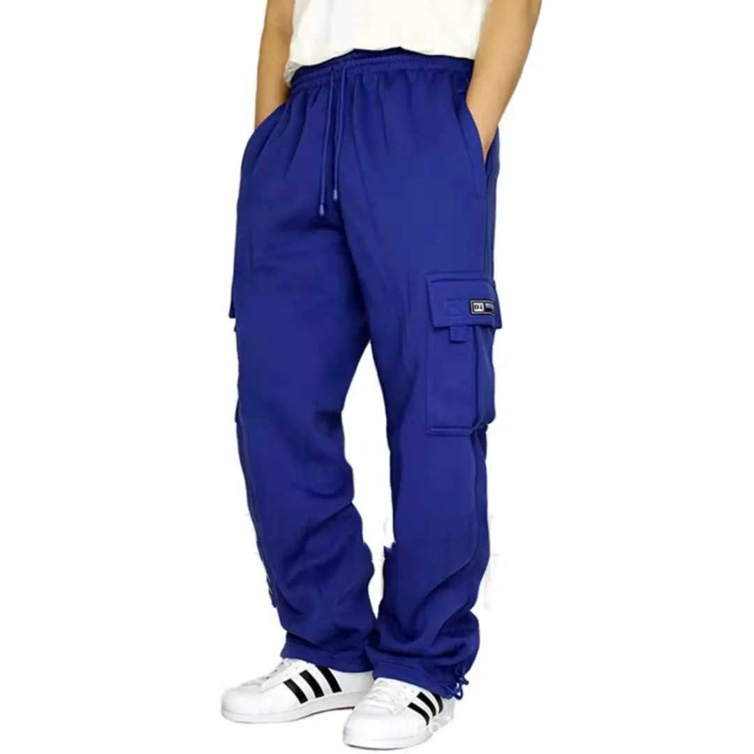 2025 New Men Women Long Pants Autumn and Winter Mens Casual Fleece Sweatpants Soft Sports Pants Jogging Pants 5 Colors Trousers W250318
