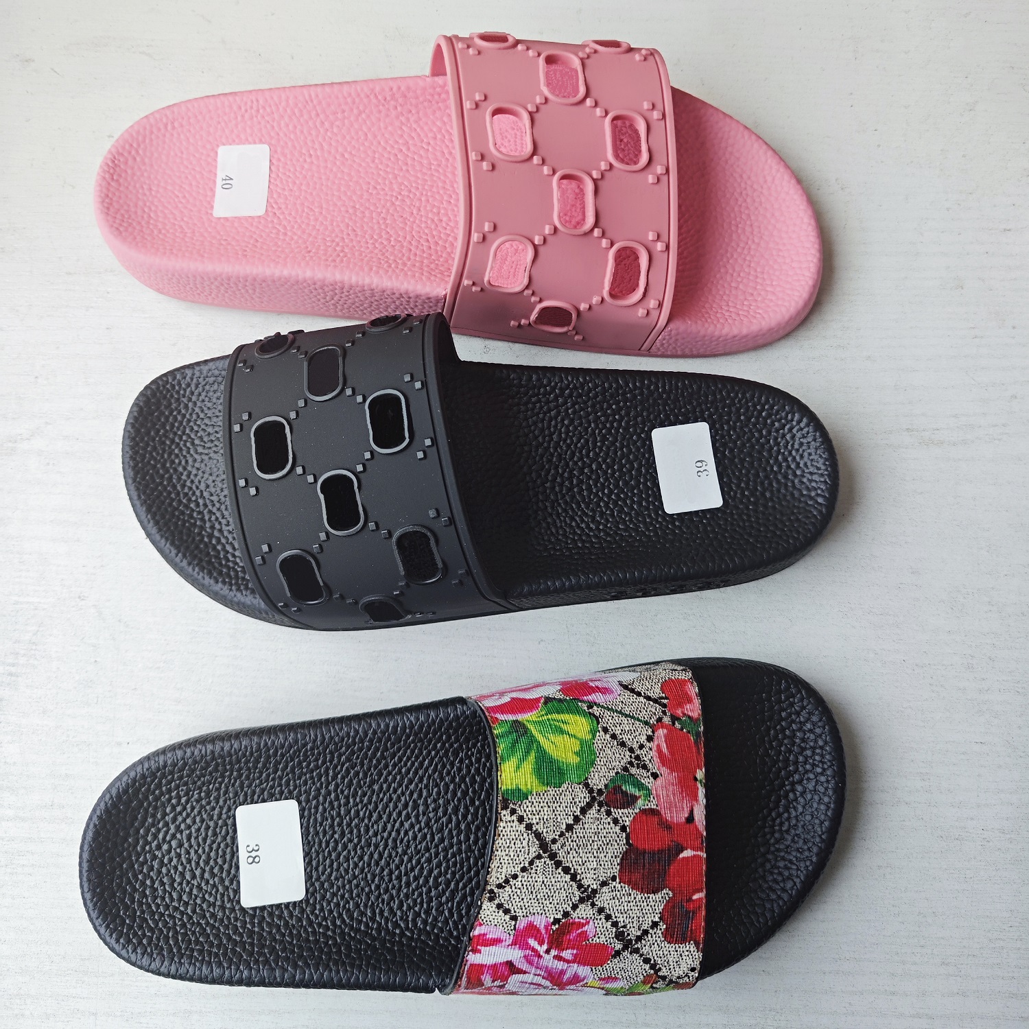 Designer Slipper Luxury Men Women Sandals Brand Slides Fashion Slippers Lady Slide Thick Bottom Design Casual Shoes Sneakers 003