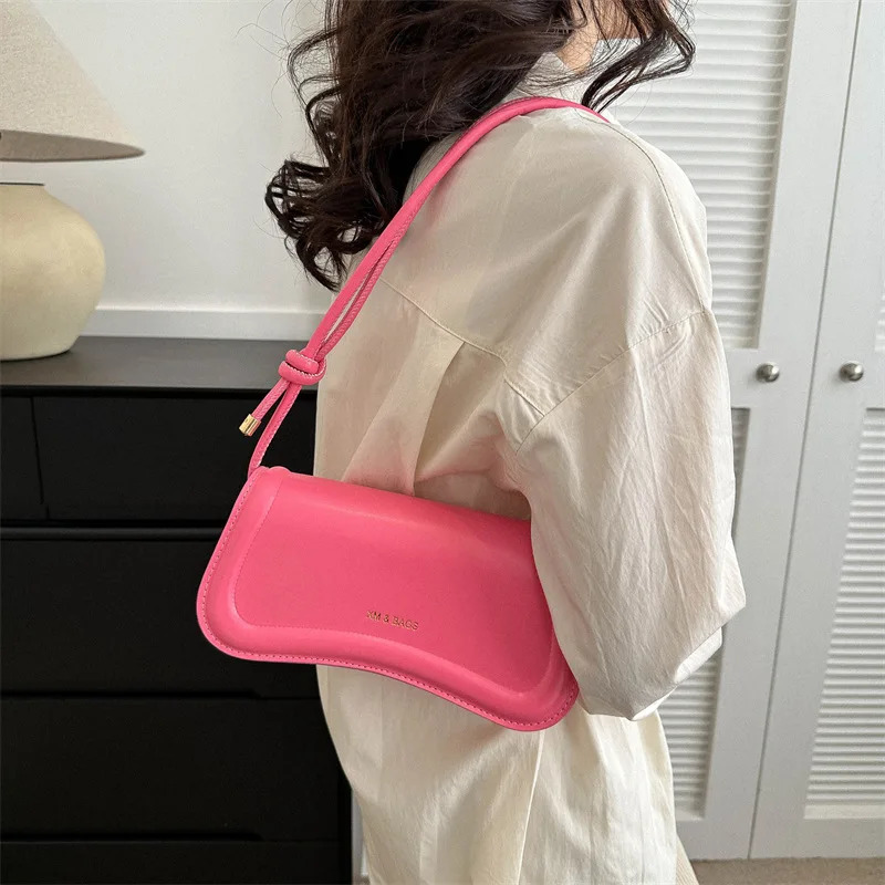 New Fashion Female Handlebags PurseWomens PU Bags Leisure Armpit Bag Shopping Shoulder Tote Underarm Handbag Popular Hand Bags R250318