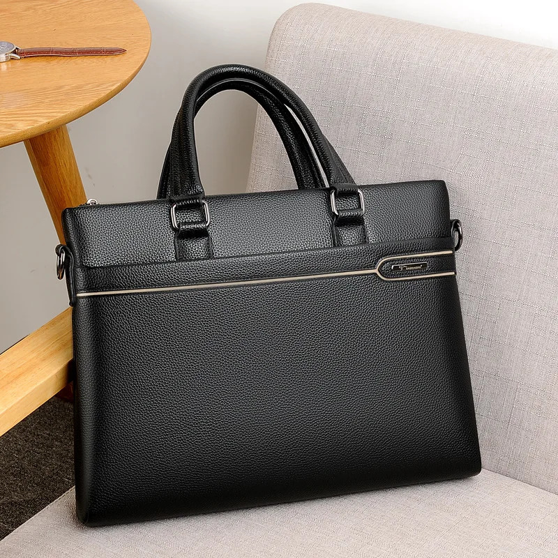 Quality Mens Casual briefcase Business messenger handbag Mens bag sac a main pour hommes 250317