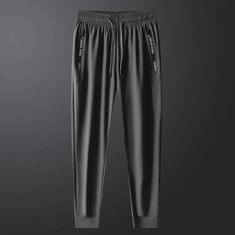 Running Pants Zipper Quick Dry Summer Fishing Outdoor Jogging Sweatpants Men Fitness Trousers Training Sport Long Pants Workout W250318