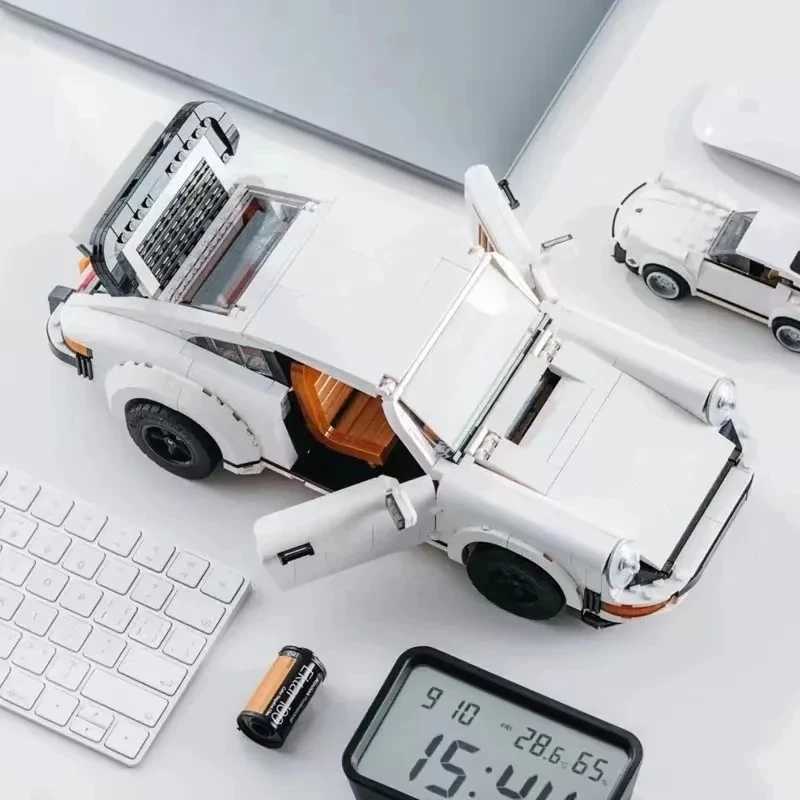Technical Model 911 Retro Car Model Racing Car Building Block Model Assemble Bricks Toys Christmas Gifts Birthday Gift W250318