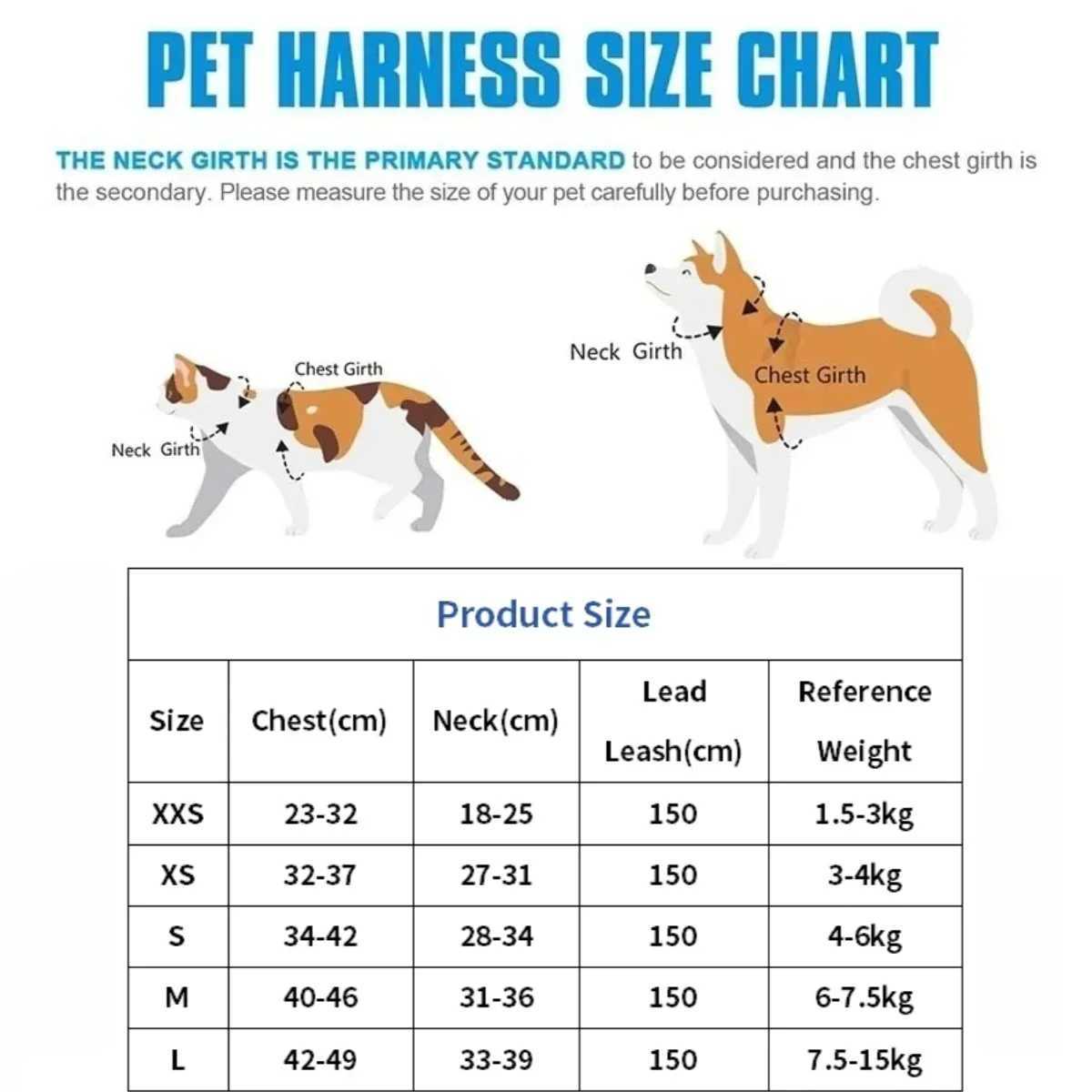 Pet Cat Harness Lead Leash Set Reflective Adjustable Puppy Vest Harness Cats Small Medium Dogs Outdoor Walking Cat AccessoriesT250318