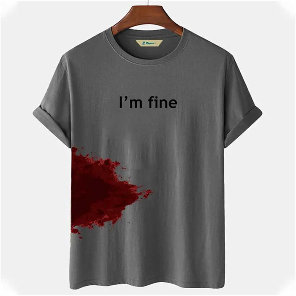Stripe checkered print summer mens round neck T-shirt casual short sleeved oversized floral fashion street mens clothingT250318