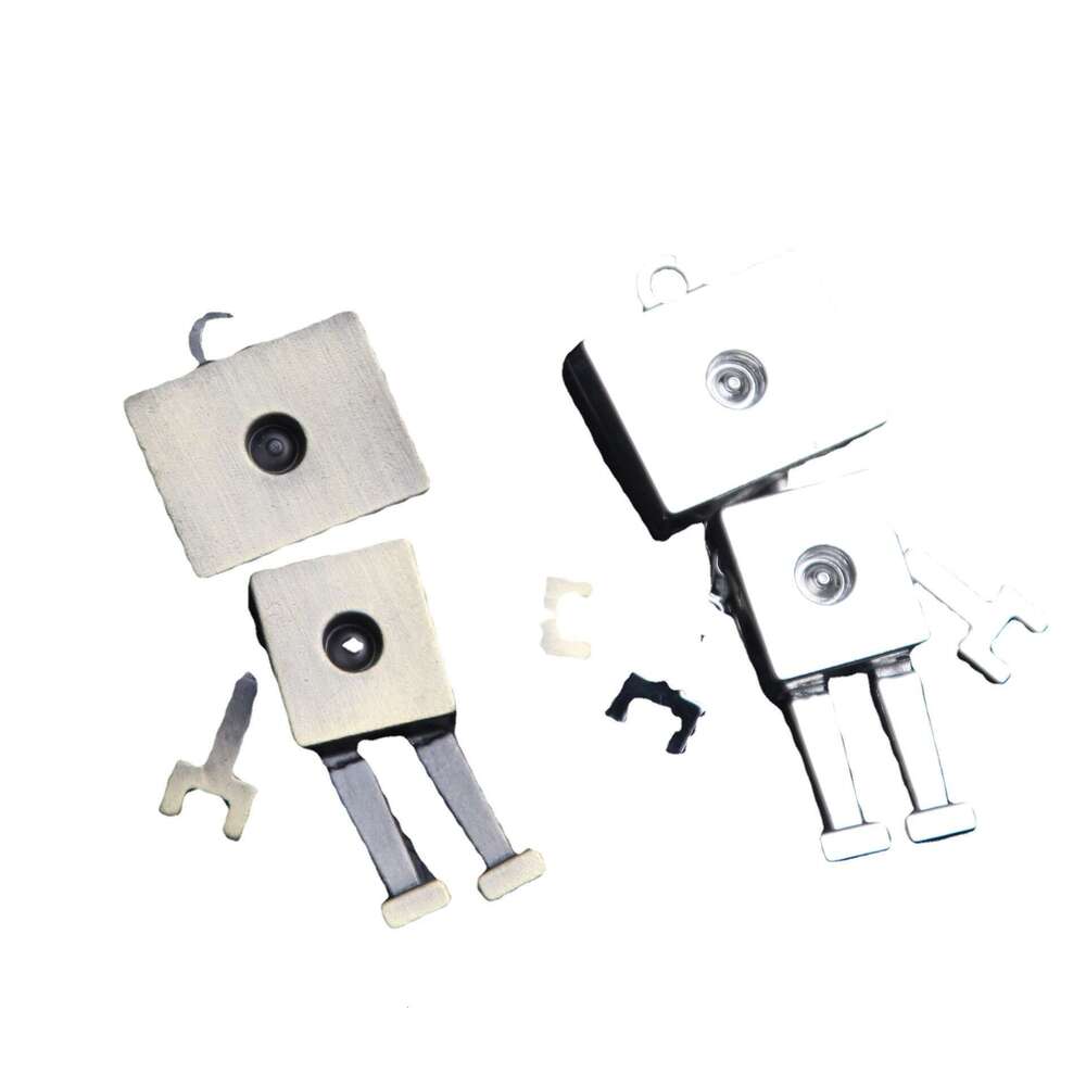 Ins Hip Hop Internet Celebrity Titanium Steel Necklace Male and Female Trendy Student Korean Version Street Square Robot Pendant Jewelry