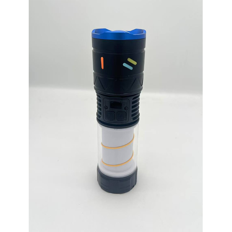 Rechargeable High-Power LED Flashlight - Waterproof & Portable for Emergency Outdoors and Evening Use