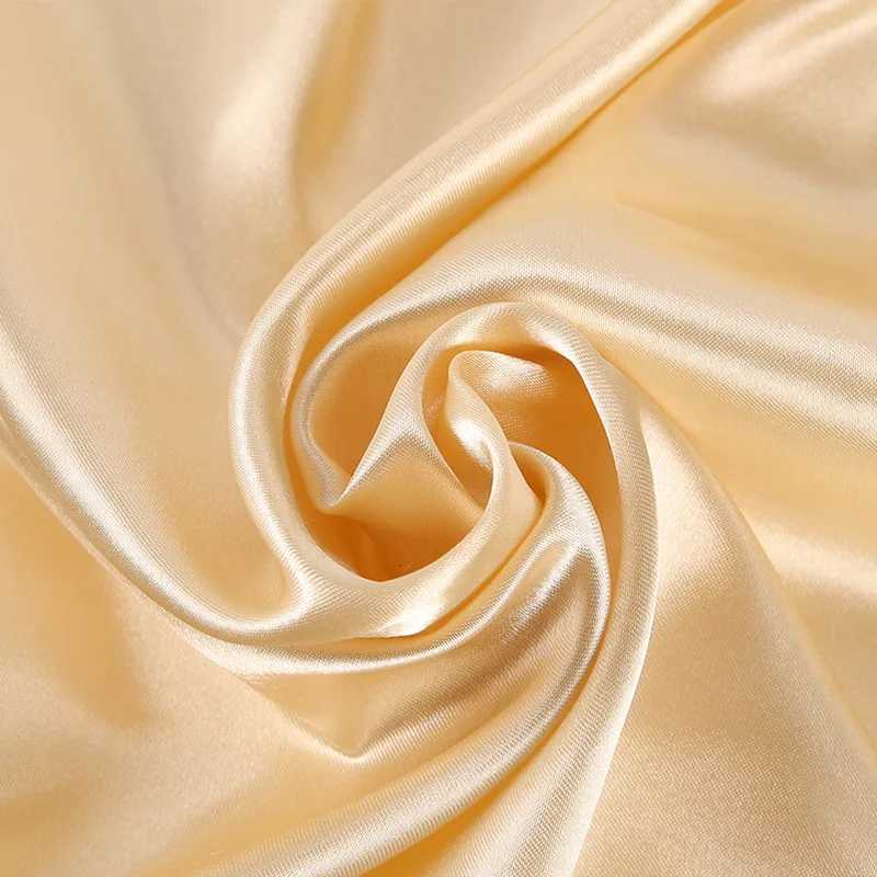 New solid 60x60cm square scarf single simulated silk glossy satin performance scarf party gift X250319