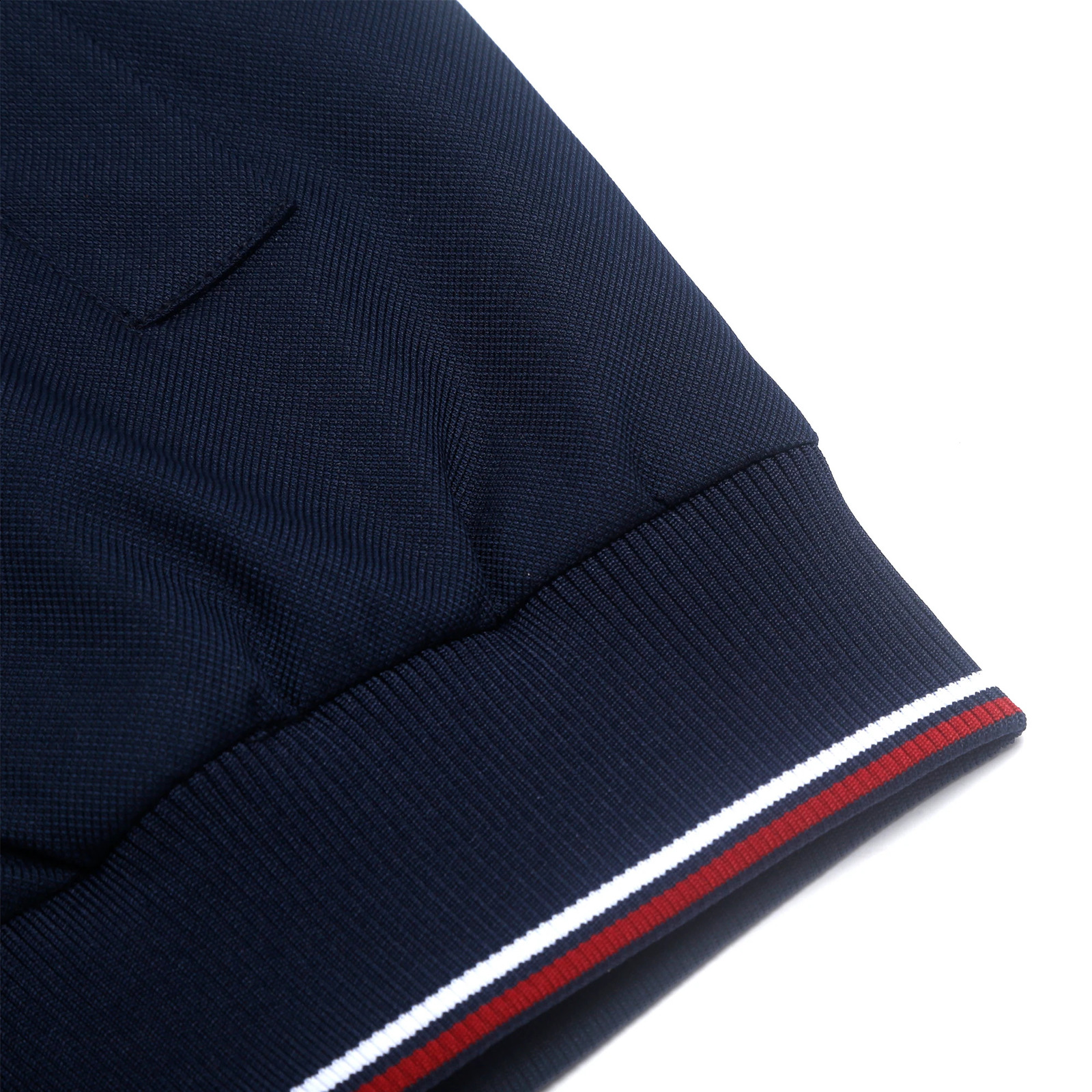 Mens baseball jacket spring thin zipper stand up collar navy blue student sports 250317