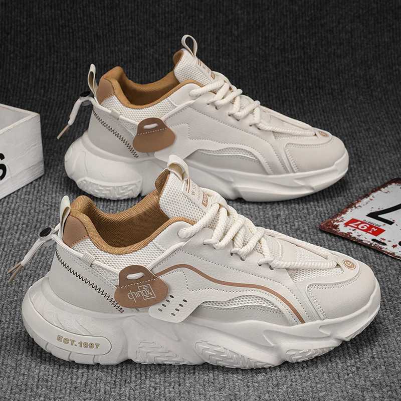 Mixed color mens sports shoes comfortable mesh shoes top mens sports shoe designer mens running shoes outdoor trendy street flat Z250319