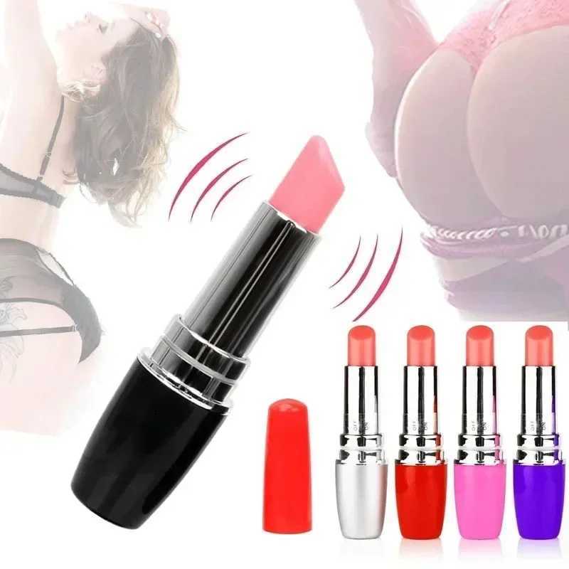 Mini lipstick Jump Vibrator Sex Silence Mini Vibrator Womens Little Jump Masturbation Massager Sex Products W250319