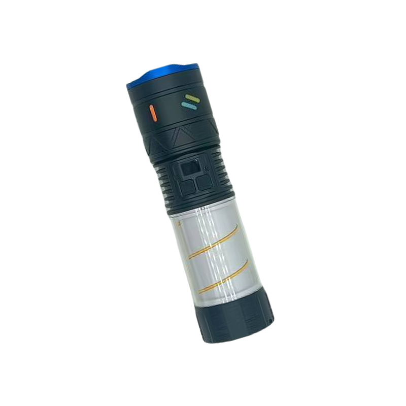 Rechargeable High-Power LED Flashlight - Waterproof & Portable for Emergency Outdoors and Evening Use