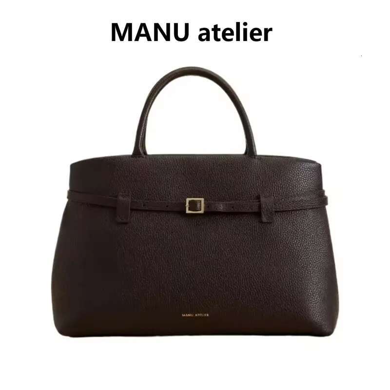MANU Atelier Retro Tote Handbag With Large Capacity, High , Fashionable Commuting Women's Bag
