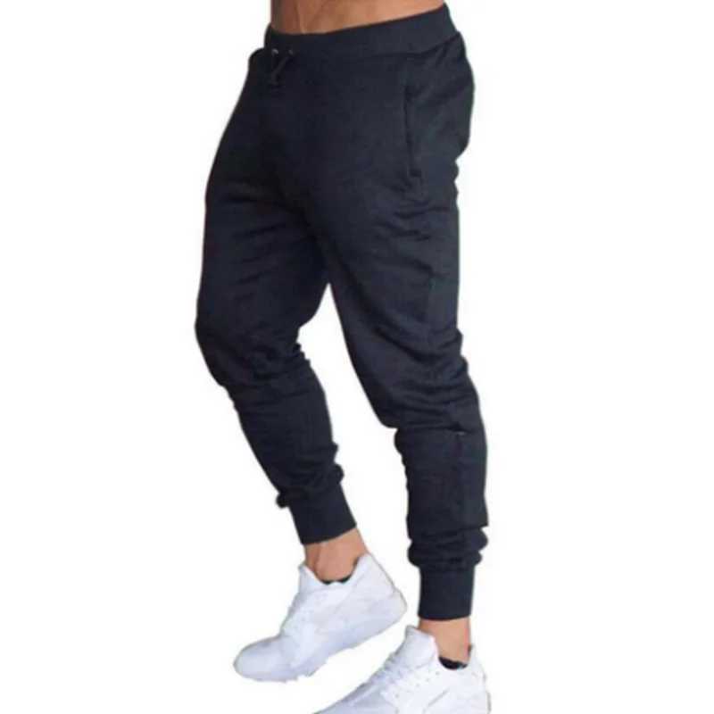 New Jogging Pants Men Sport Sweatpants Running Pants GYM Pants Men Joggers Cotton Trackpants Slim Fit Pants Bodybuilding Trouser X250319