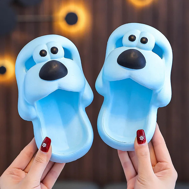 puppy mules slippers for s rens summer slides shoes toddler girl boy flipflops animal er EVA slippers 250318