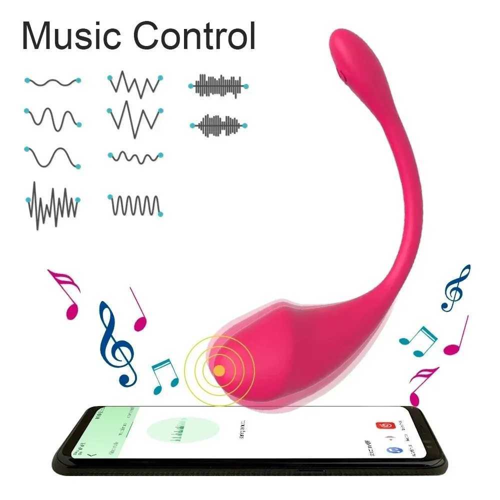 Wireless Bluetooth application vibrator female wearable vibration tactile stimulator G-spot massager female adult toy W250319