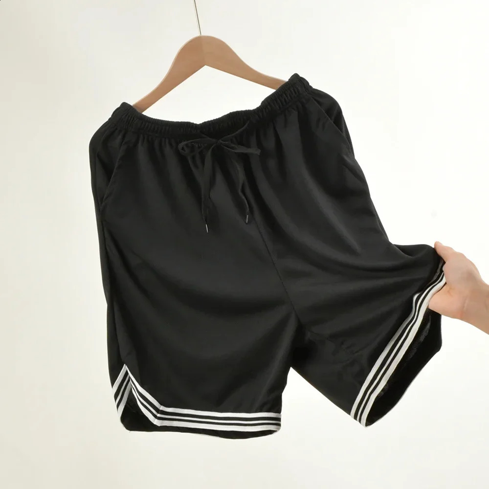 Black Loose Shorts Man Basketball Sports Casual Short Pants Running Outdoor GYM Fitness Football Sweatpants 2025 250311