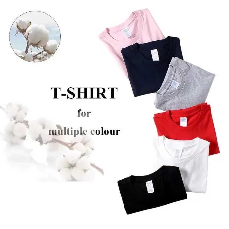 Short sleeved T-shirt for mens summer loose and loose fit young round neck clothing trend brand trendT250318