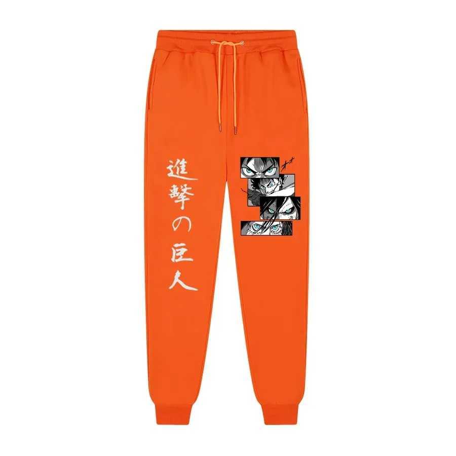 Fashionable Anime Attack on Titan Fashion Printed Multi-Color Casual Pants Harajuku Mens Pants Daily Jogging Pants S-3XL X250319