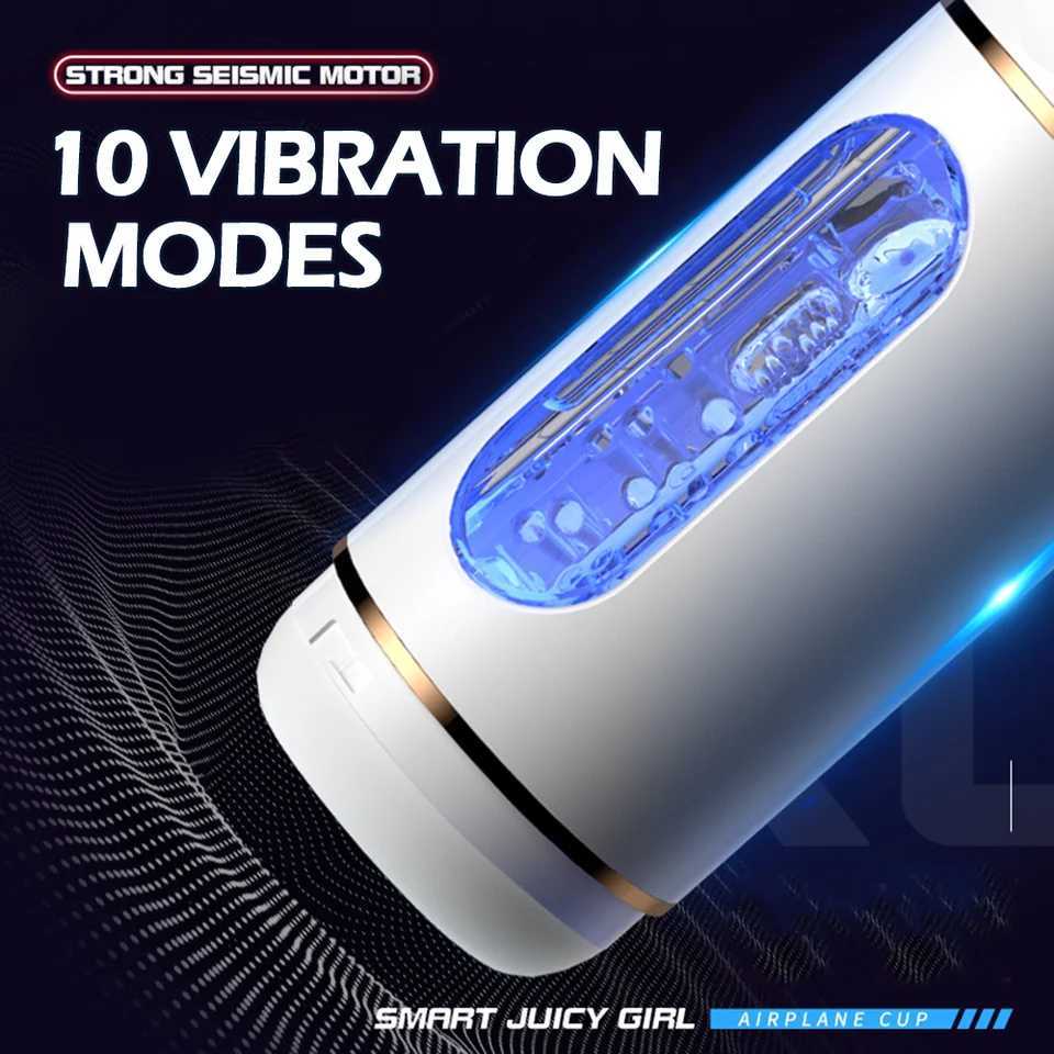 Automatic Masturbation Cup Pocket Vaginal Vibration Oral Sex Airplane Cup Male Adult Sex Toy Male Sex Machine JoinjjtoyXJ250319