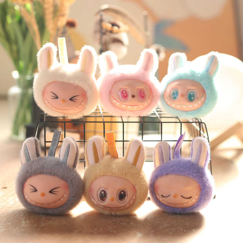 Keychains Lanyards celebrity Cute and Vinyl Cloth Small Pendant Plush Toy Doll Cartoon Bag Hanging Decoration Keychain H250318