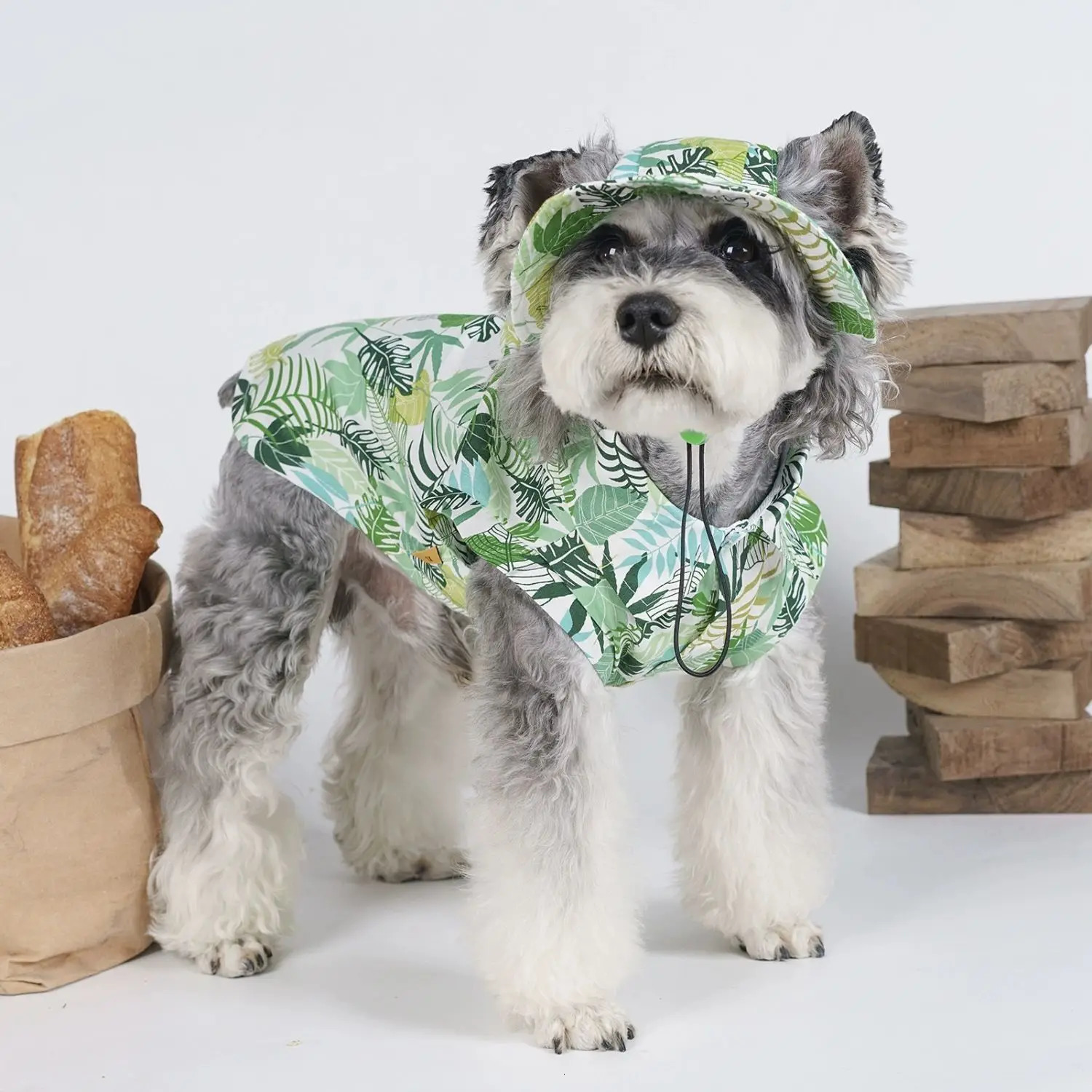 Summer clothing thin patterned cat and dog shirts vests 250318