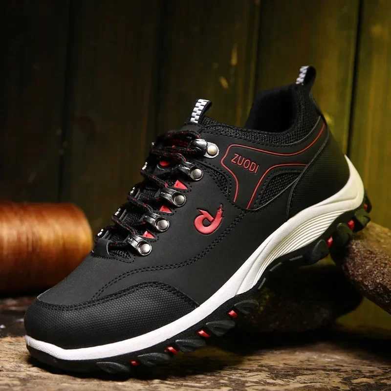 Trend Mens Casual Sneakers Comfort Outdoor Platform Shoes for Men Travel Lightweight Hiking Sneakers Size 48 Mens Shoes Z250319