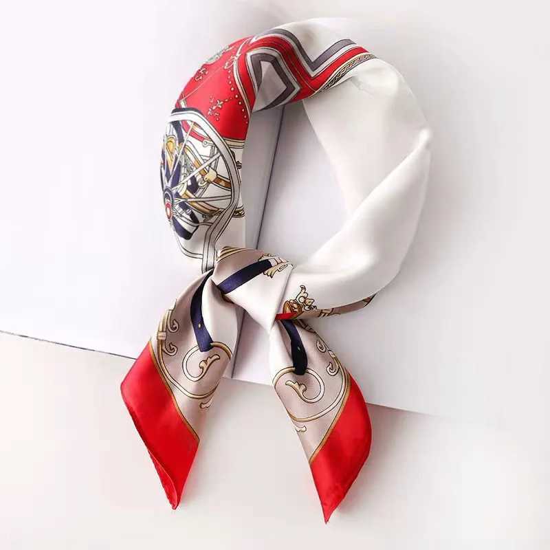 Scarf Mens Silk Scarf Tie Small Strip Pocket Square Neckline Scarf Artificial Silk Small Square Towel Boys X250319