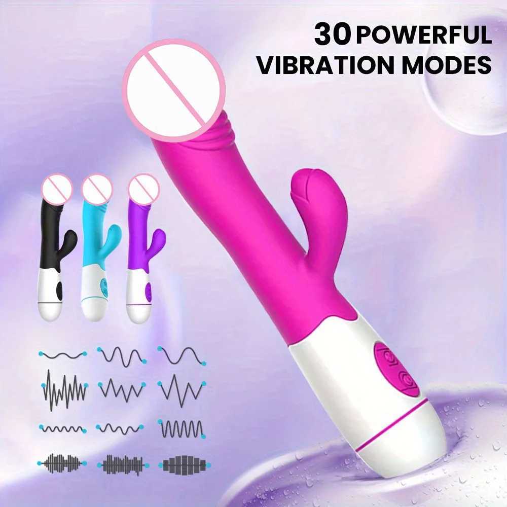 1 pc G-spot Vibrating Stimulator 30 Vibration Patterns Dildo Adult Sex Toys Masturbation Sexy Toys (Without Battery) W250319